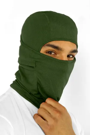 Balaclava Face Mask Green