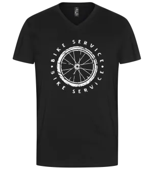 Bike Service Design - Premium men's v-neck t-shirt