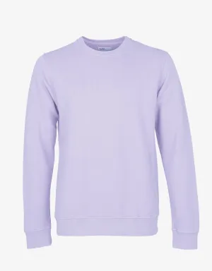 Classic Organic Crew - Soft Lavender