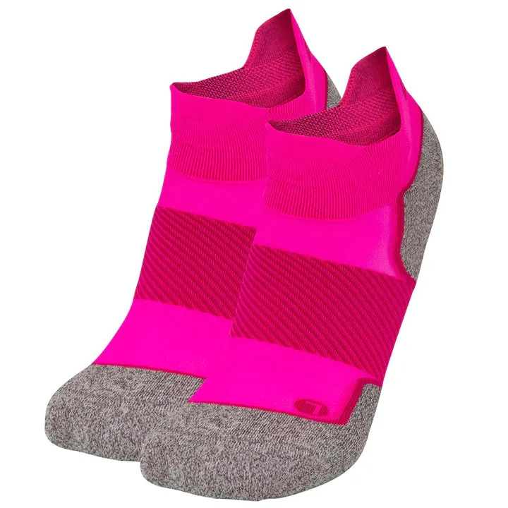 OS1st Active Comfort No Show Socks (Pink Fusion)