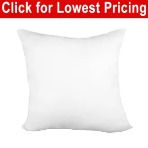 Pillow Form 22" x 22" (Polyester Fill)- Premium Fabric Cover