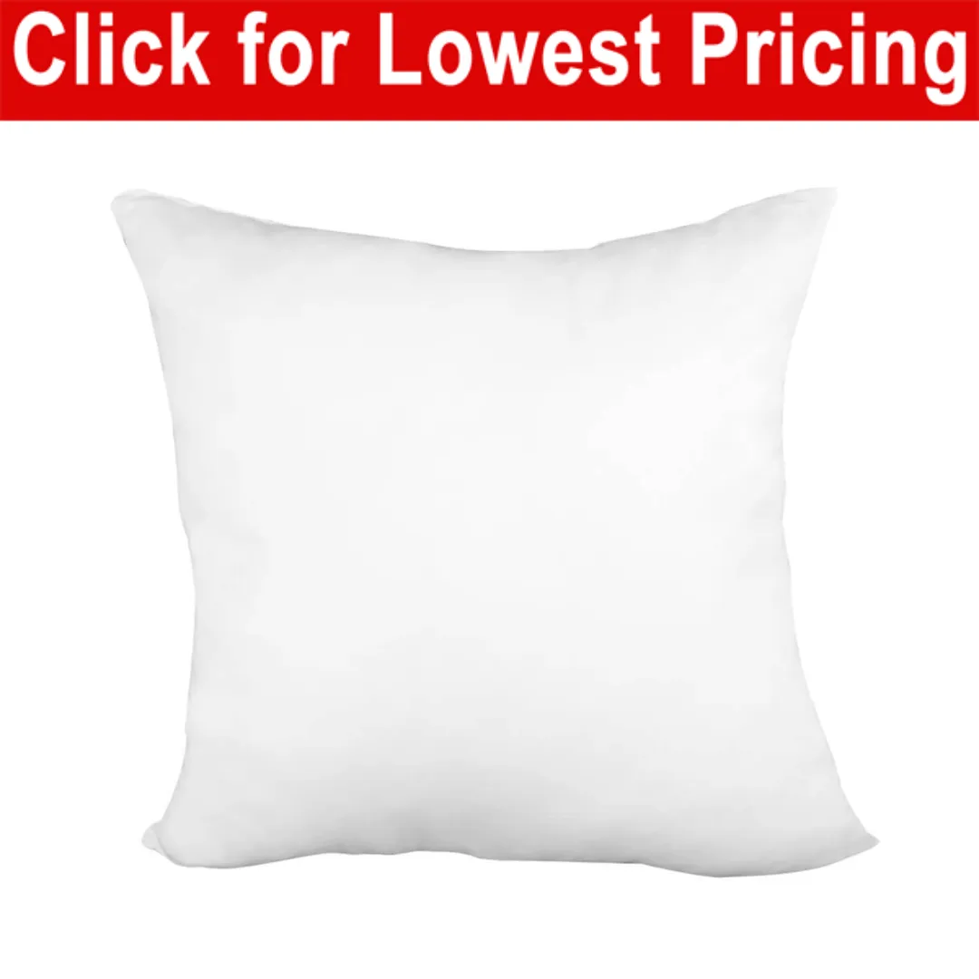 Pillow Form 22" x 22" (Polyester Fill)- Premium Fabric Cover