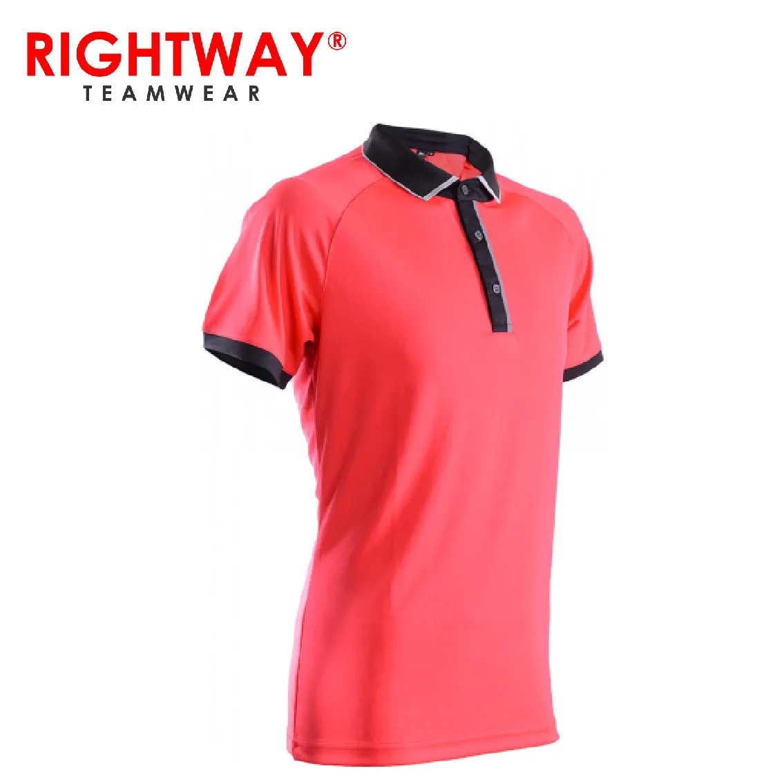 Rightway MOP 46 Reflective Placket Design Polo T-Shirt