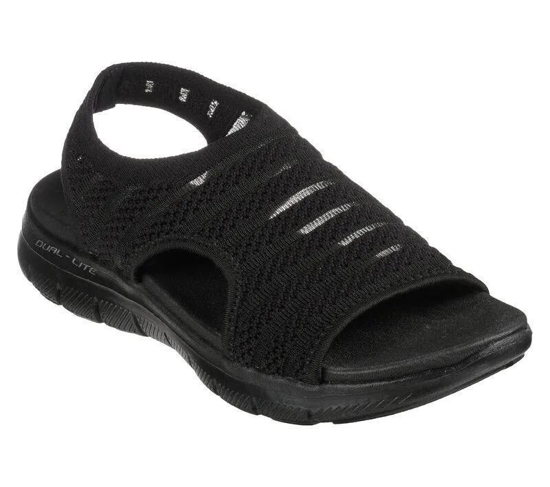 Skechers Womens Flex Appeal 2.5 Boldest Black