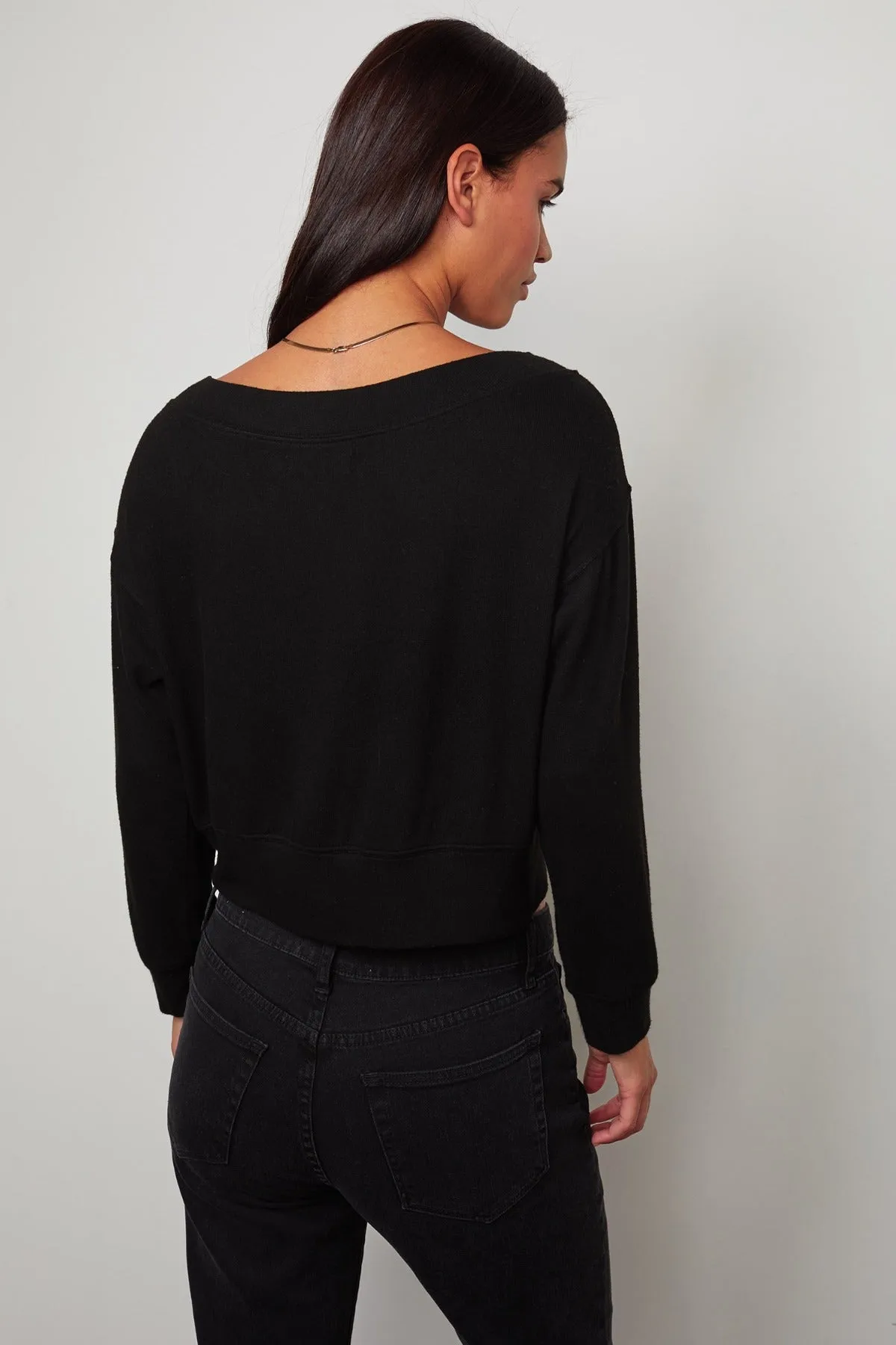 SLOE CROPPED SWEATER