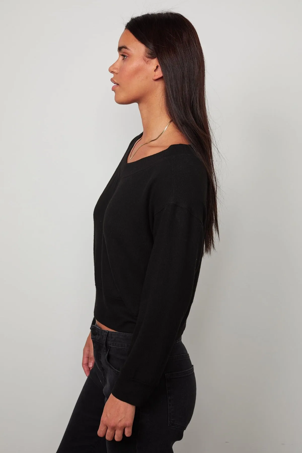 SLOE CROPPED SWEATER