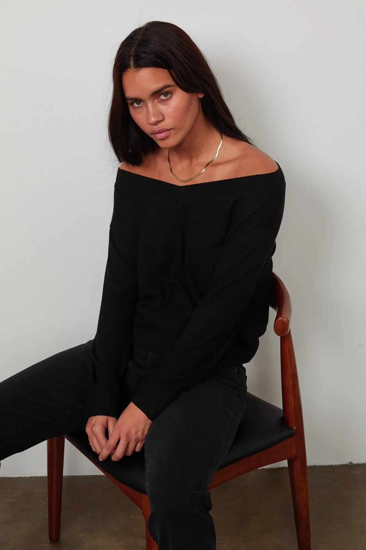 SLOE CROPPED SWEATER