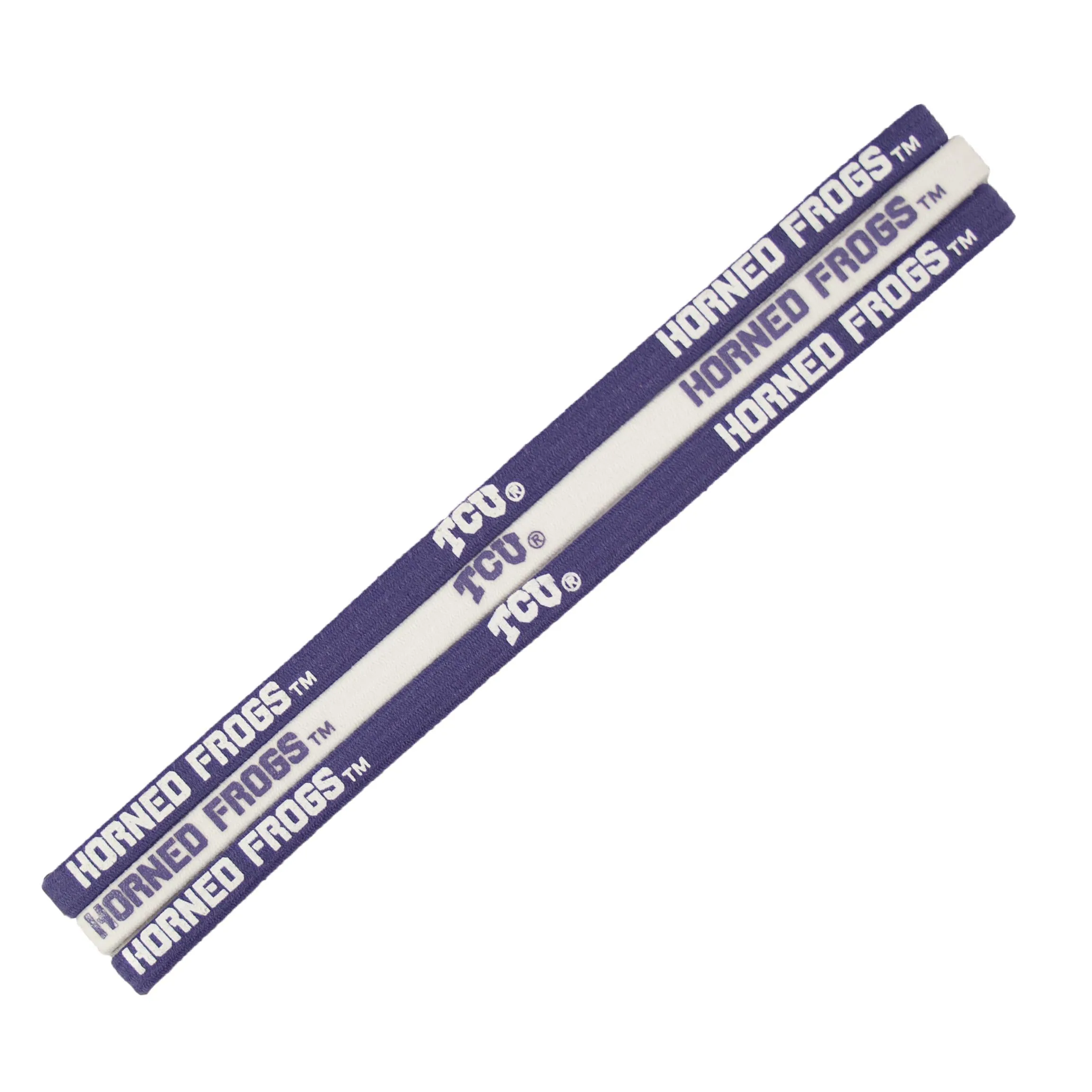 Texas Christian University Elastic Headband