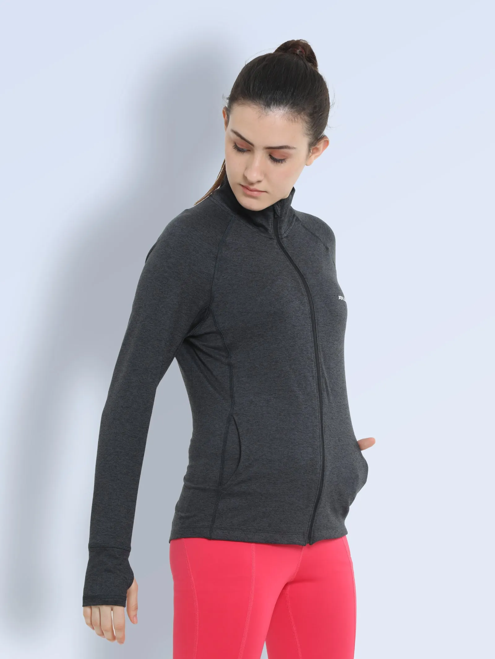 Women's All Weather High Neck Gym Jacket