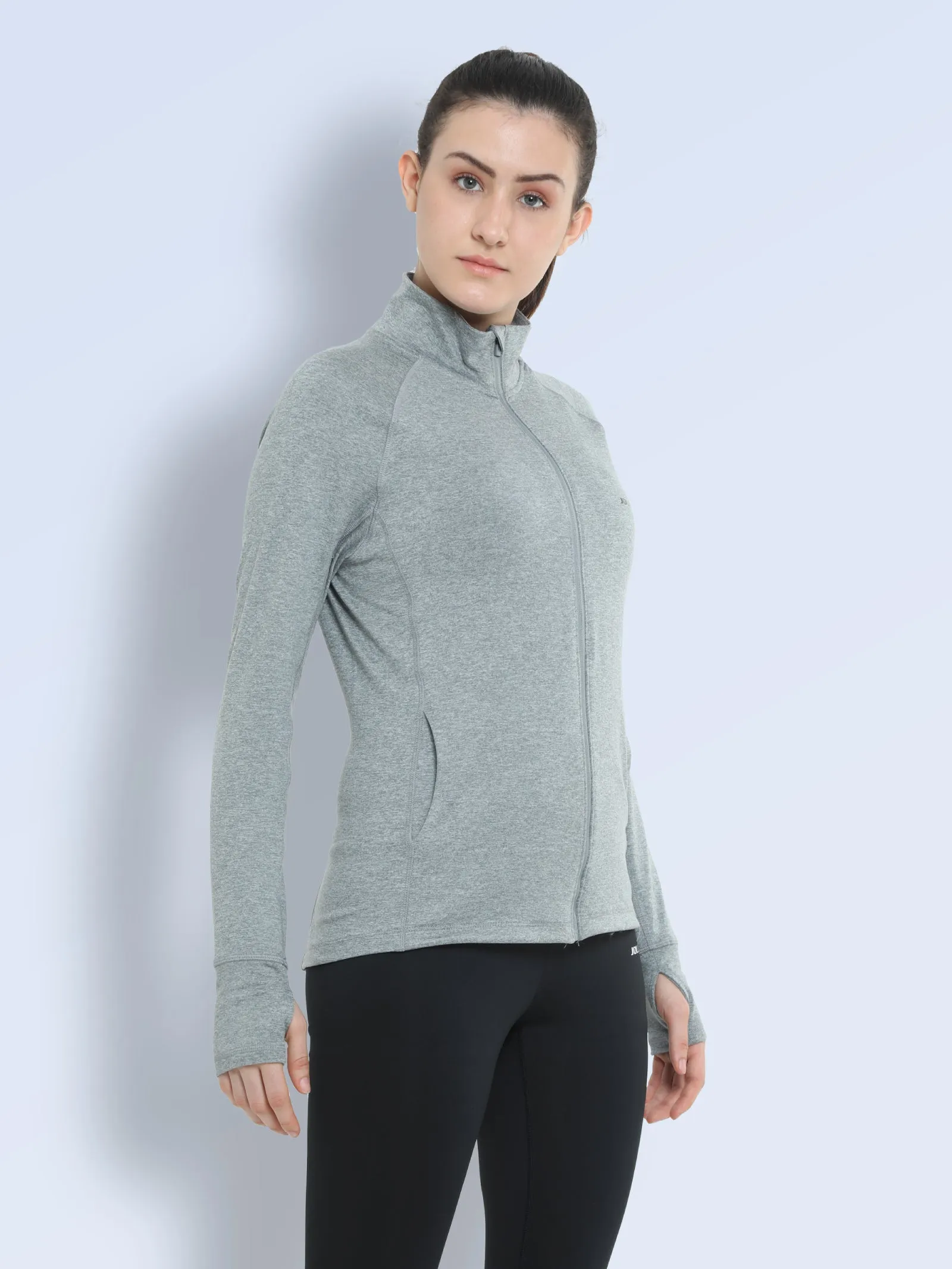 Women's All Weather High Neck Gym Jacket